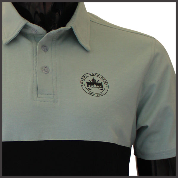 Delhi Golf Club @ T shirt  Supima Cotton mint /teal
