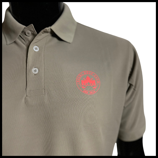 Delhi Golf Club © Aluminium Drifit Tshirt Print Logo for Men