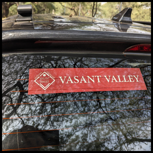 Vasant Valley © car sticker