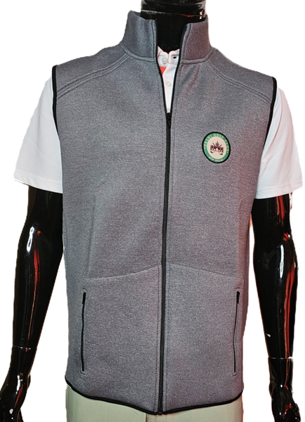 Delhi Golf Club @ Grey Vest in Moulded Fleece