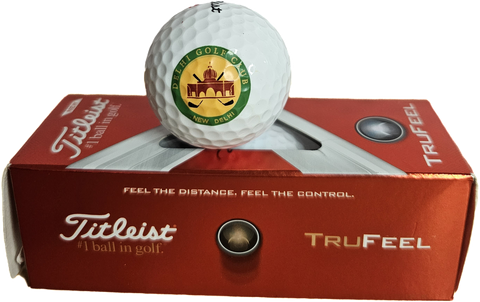 Delhi Golf Club © Golf balls with DGC logo