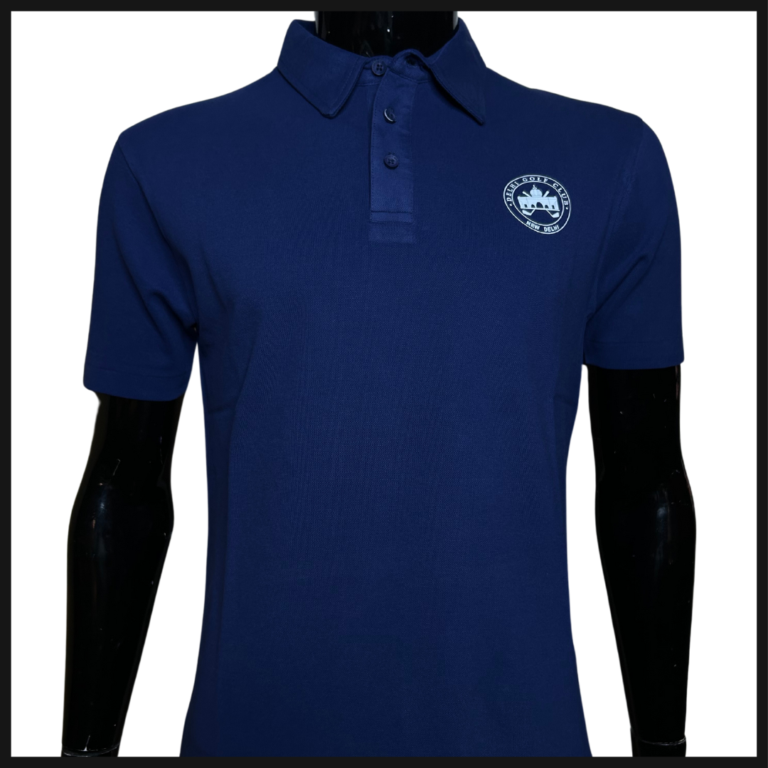 Delhi Golf Club @ T shirt  Supima Cotton Navy