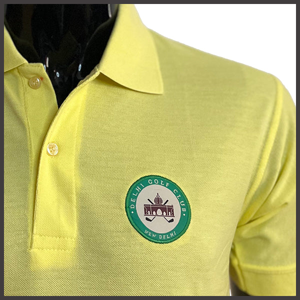 Delhi Golf Club © Cotton Lemon Polo with label