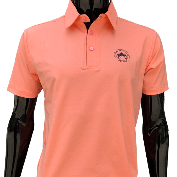 Delhi Golf Club @ Salmon Drifit Tshirt for Men with label