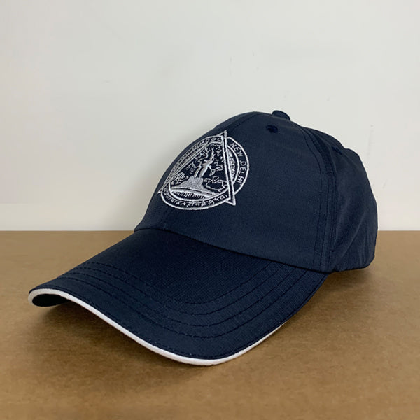 Modern School © Cap Cotton Twill Light Blue with M Logo-3 D Embroidery
