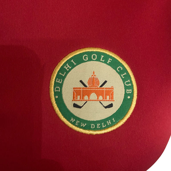 Delhi Golf Club © Poly Fleece Vests For Women, Red