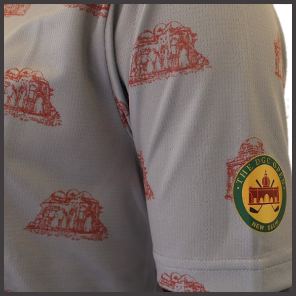 Delhi Golf Club @ T-shirt Drifit Grey Monument
