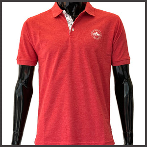 Delhi Golf Club @ Red Melange Drifit Tshirt for Men